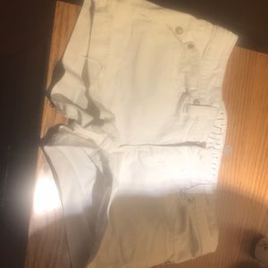 Hydraulic White woman shorts